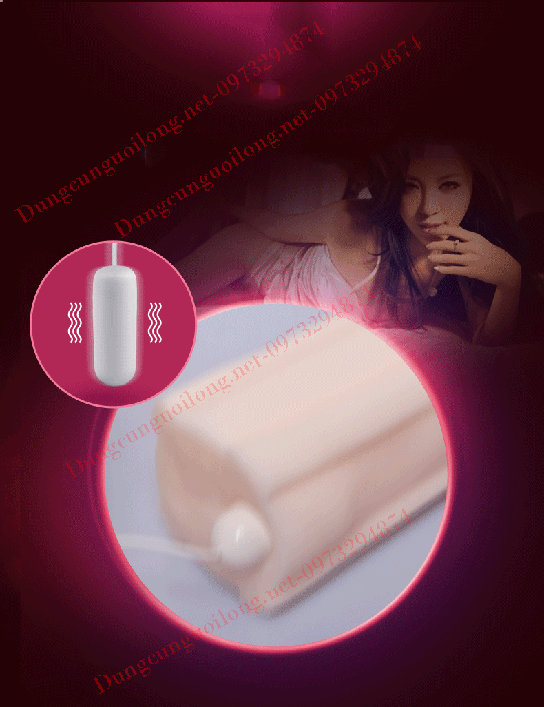 dụng cụ tự sướng tạo nhiệt UZAY CÓ ÂM THANH